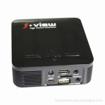 TV Box with Projector Function and DLP Technology, Supports TF Card, DDR1G
